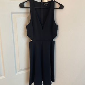 Express ~ Black Cocktail Dress ~ 2